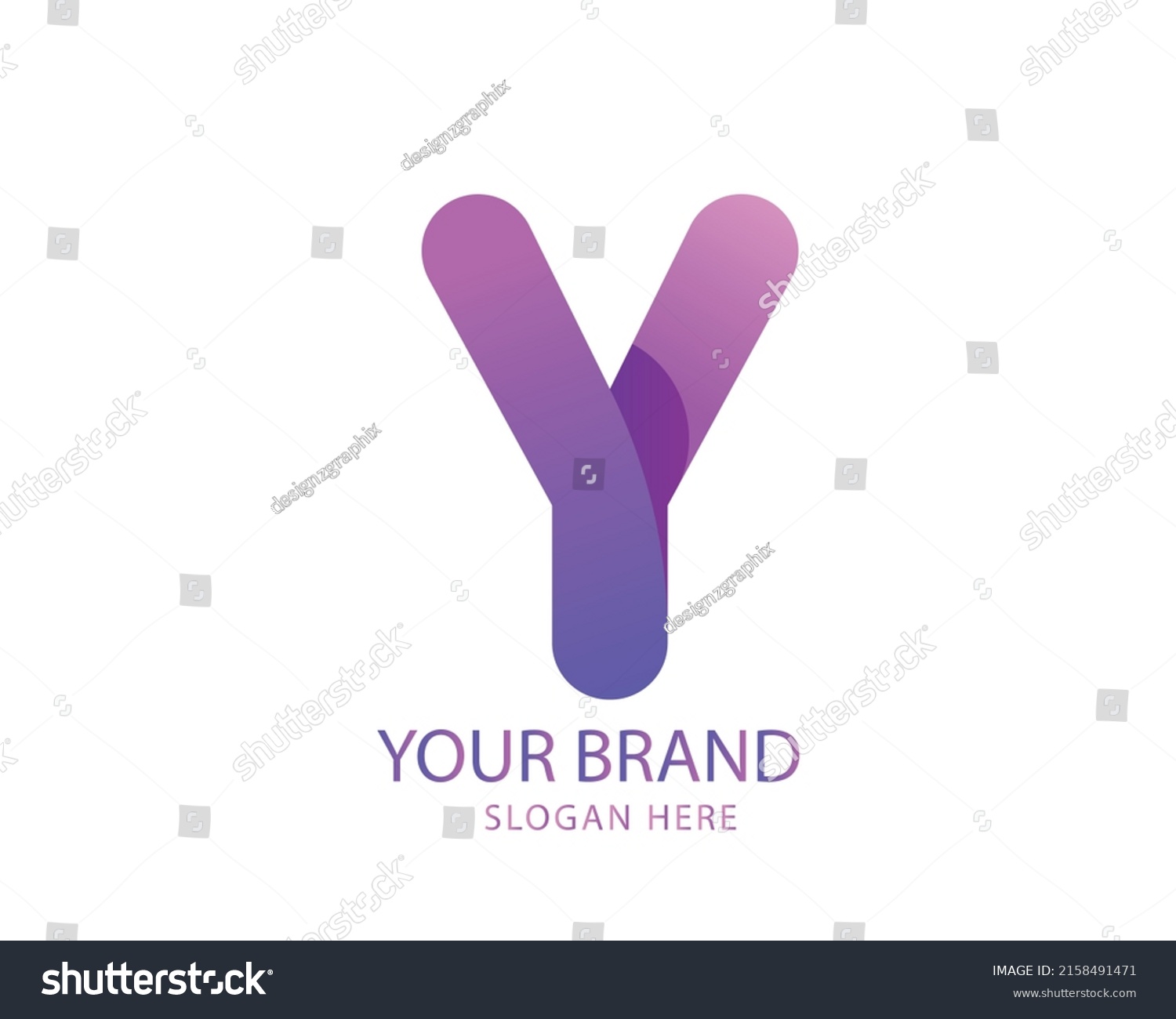 Y Letter Rounded Font Vector Alphabet Stock Vector (Royalty Free ...