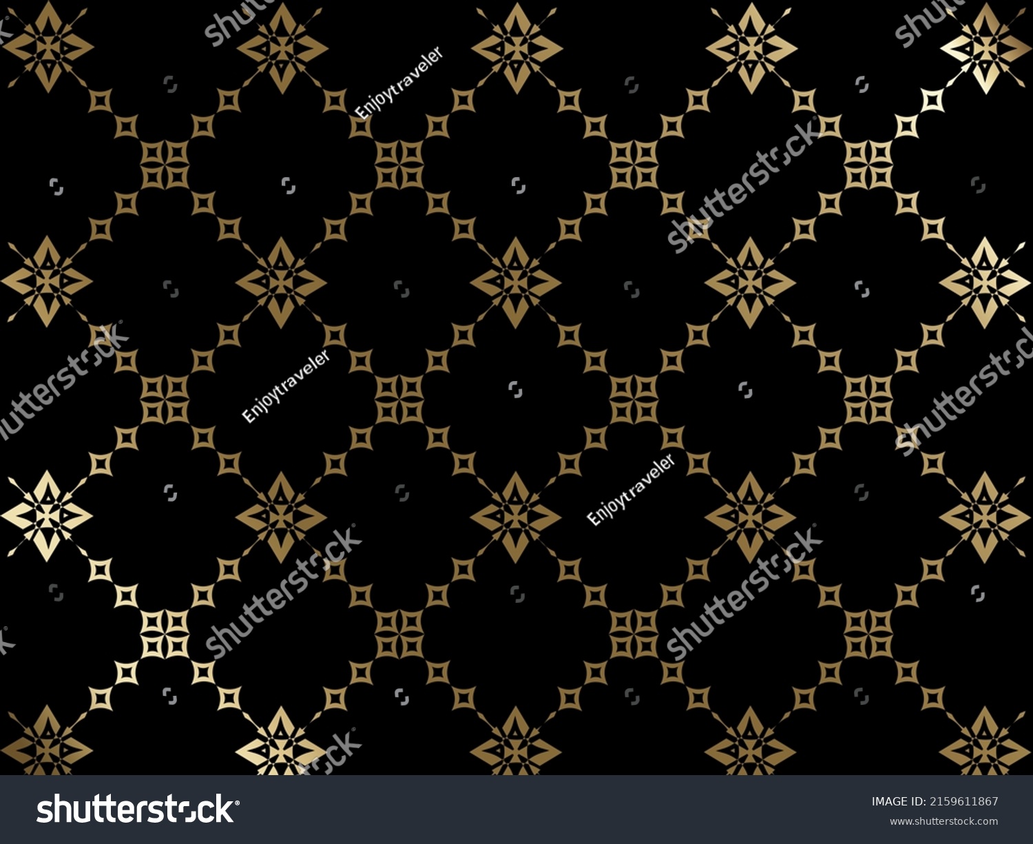 Luxury Golden Stars Background Vector Illustration Stock Vector ...