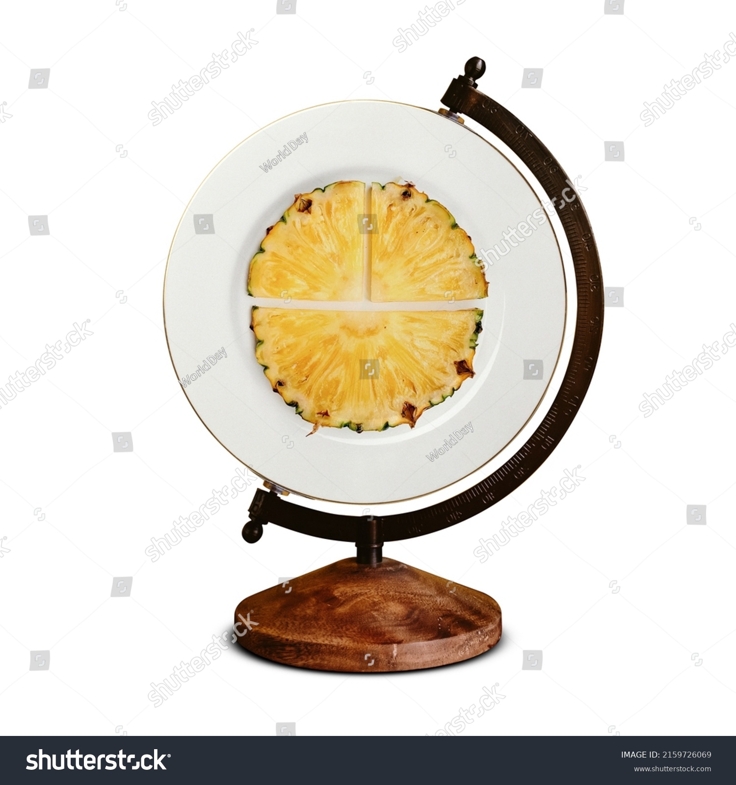 Pineapple Day National Pineapple Day International Stock Photo