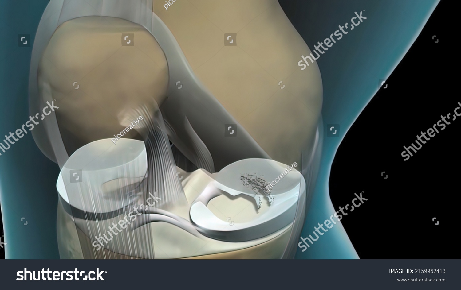 anterior-cruciate-ligament-posterior-cruciate-ligament-stock