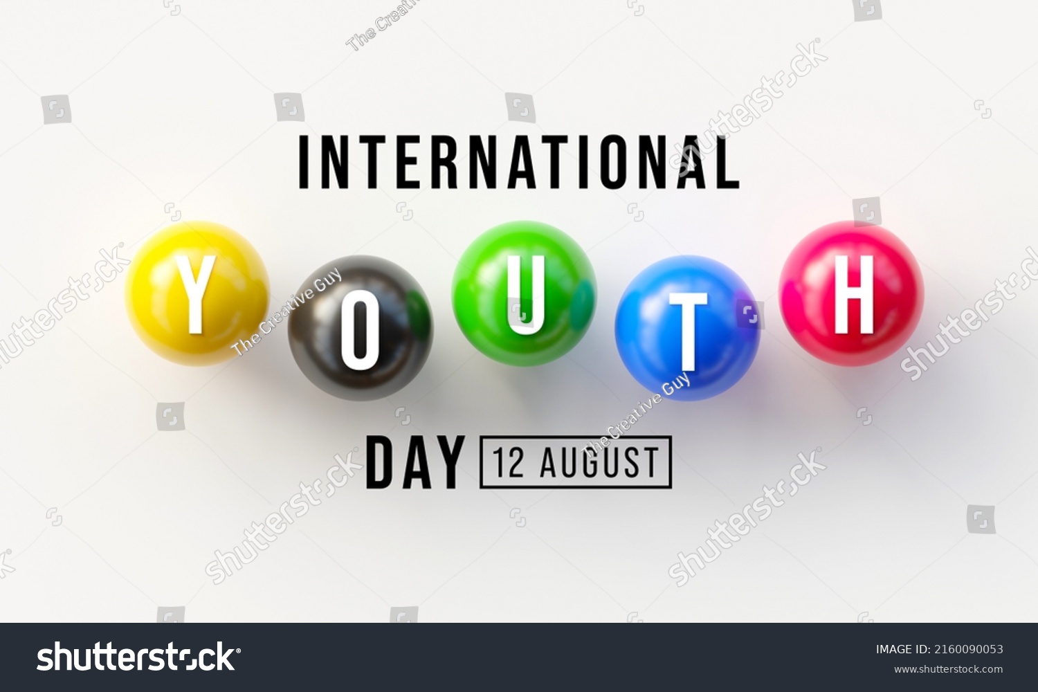 International Youth Day Observed Every Year Stock Illustration 2160090053 Shutterstock 8011