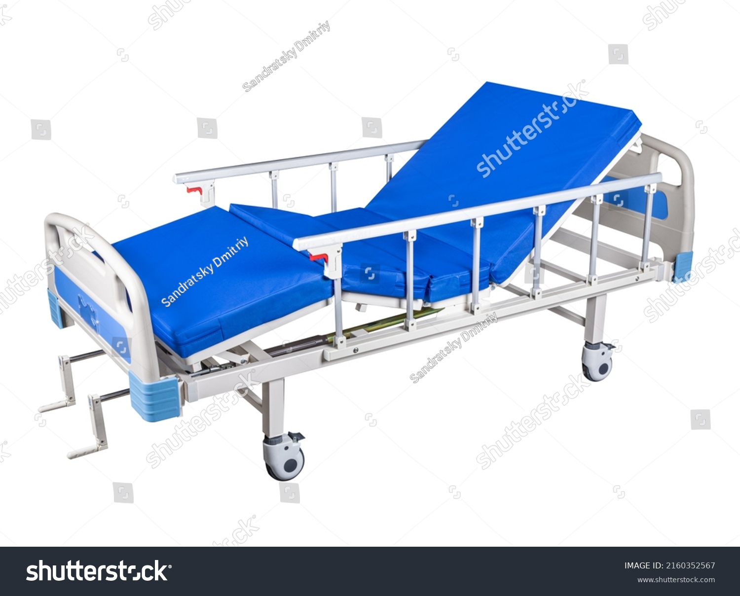 Modern Hospital Medical Bed Equipment Operation Stock Photo 2160352567 ...