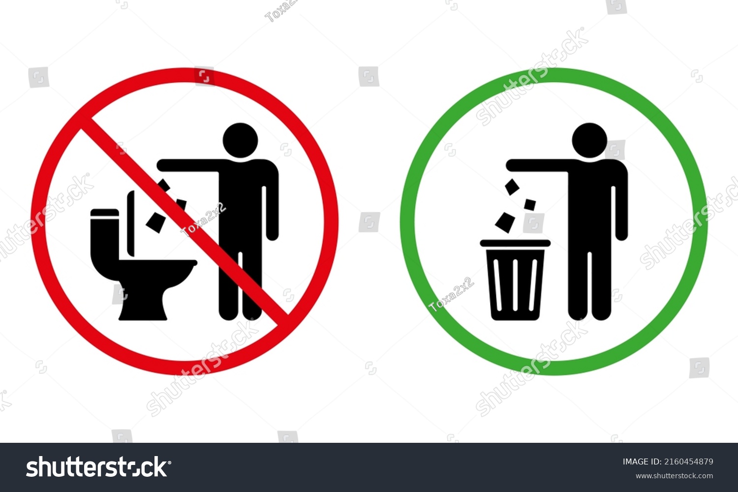 Please Keep Clean Silhouette Sign Forbidden Stock Vector (Royalty Free ...