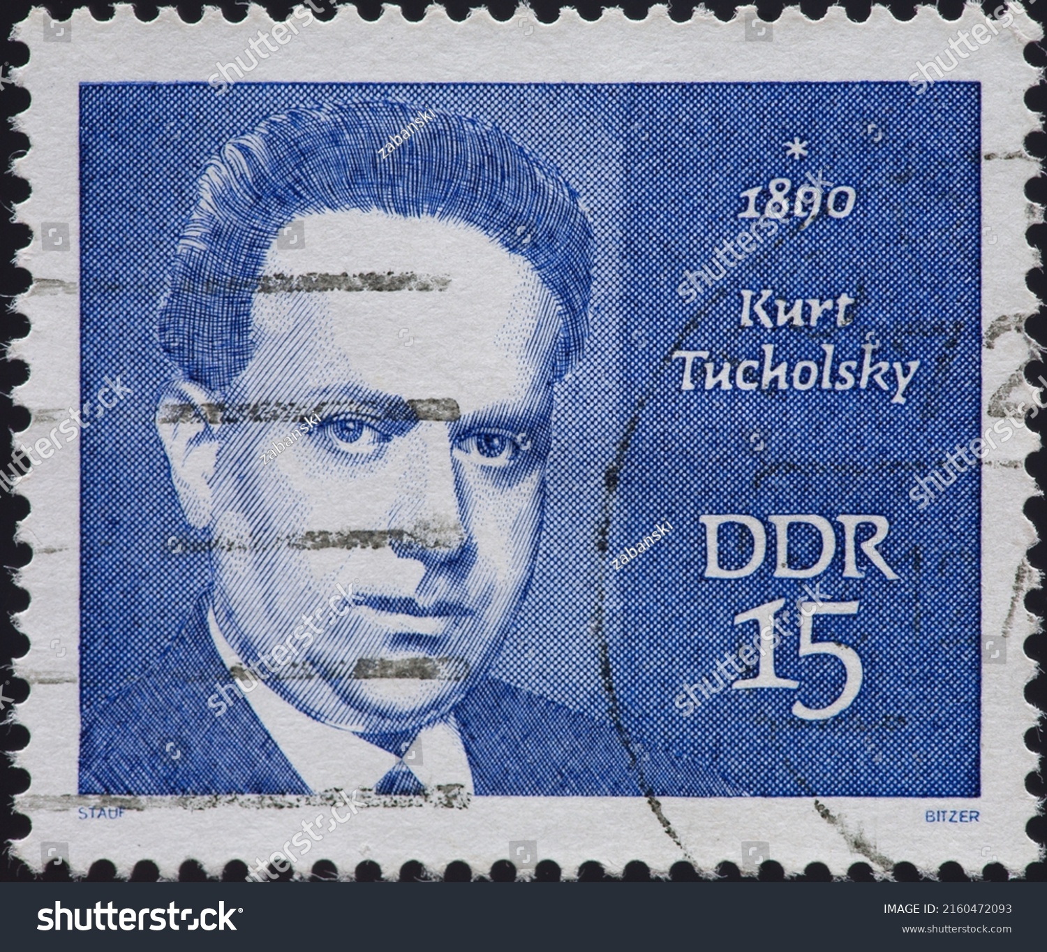 Germany Ddr Circa 1970 Postage Stamp Stock Photo 2160472093 | Shutterstock