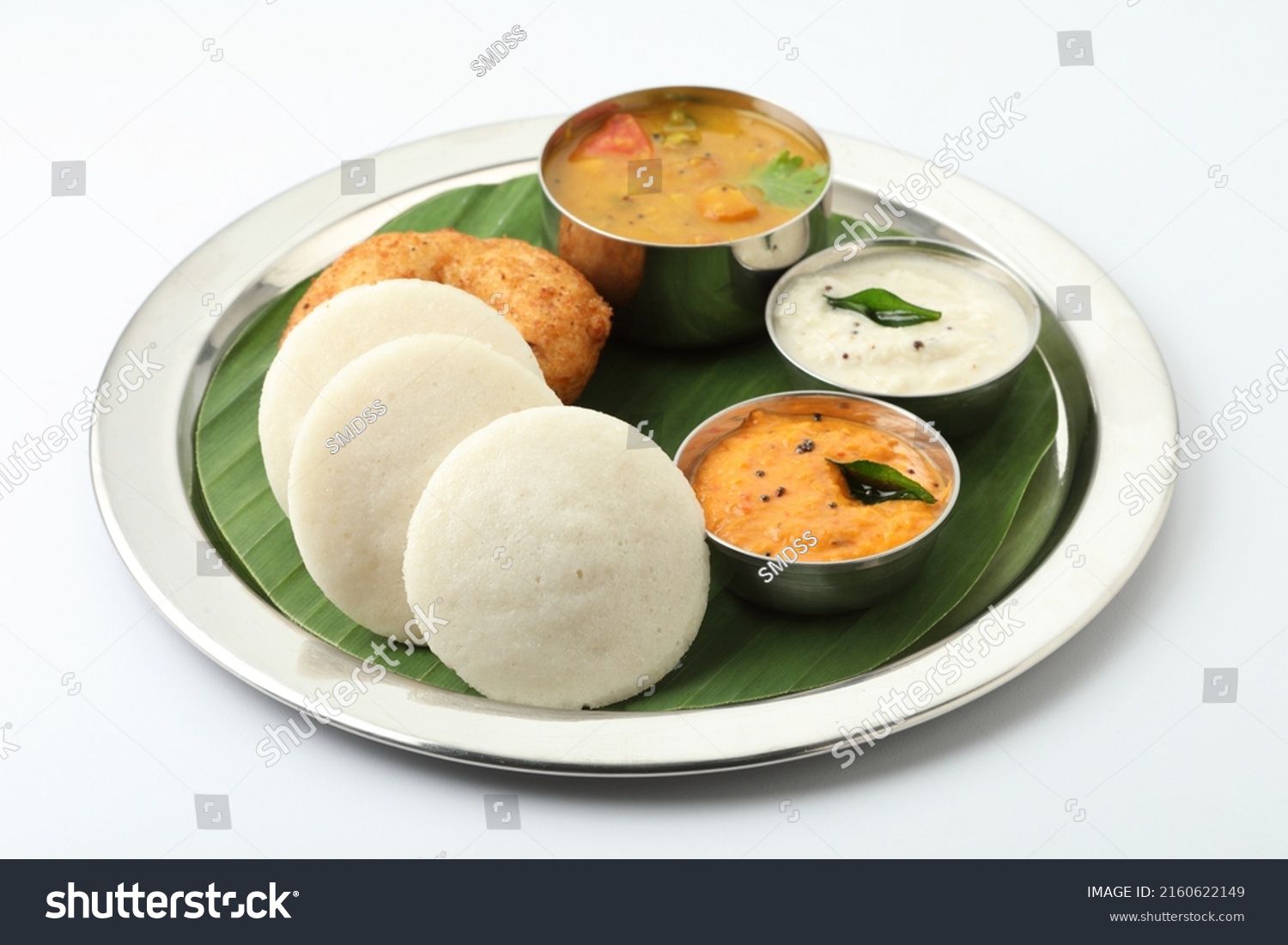 Idli Vada Sambar Sambhar Called Medu库存照片2160622149 Shutterstock