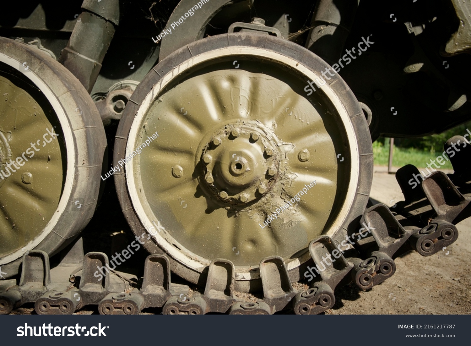 Soviet Tanks Old Panzer Rollers Tank Stock Photo 2161217787 | Shutterstock