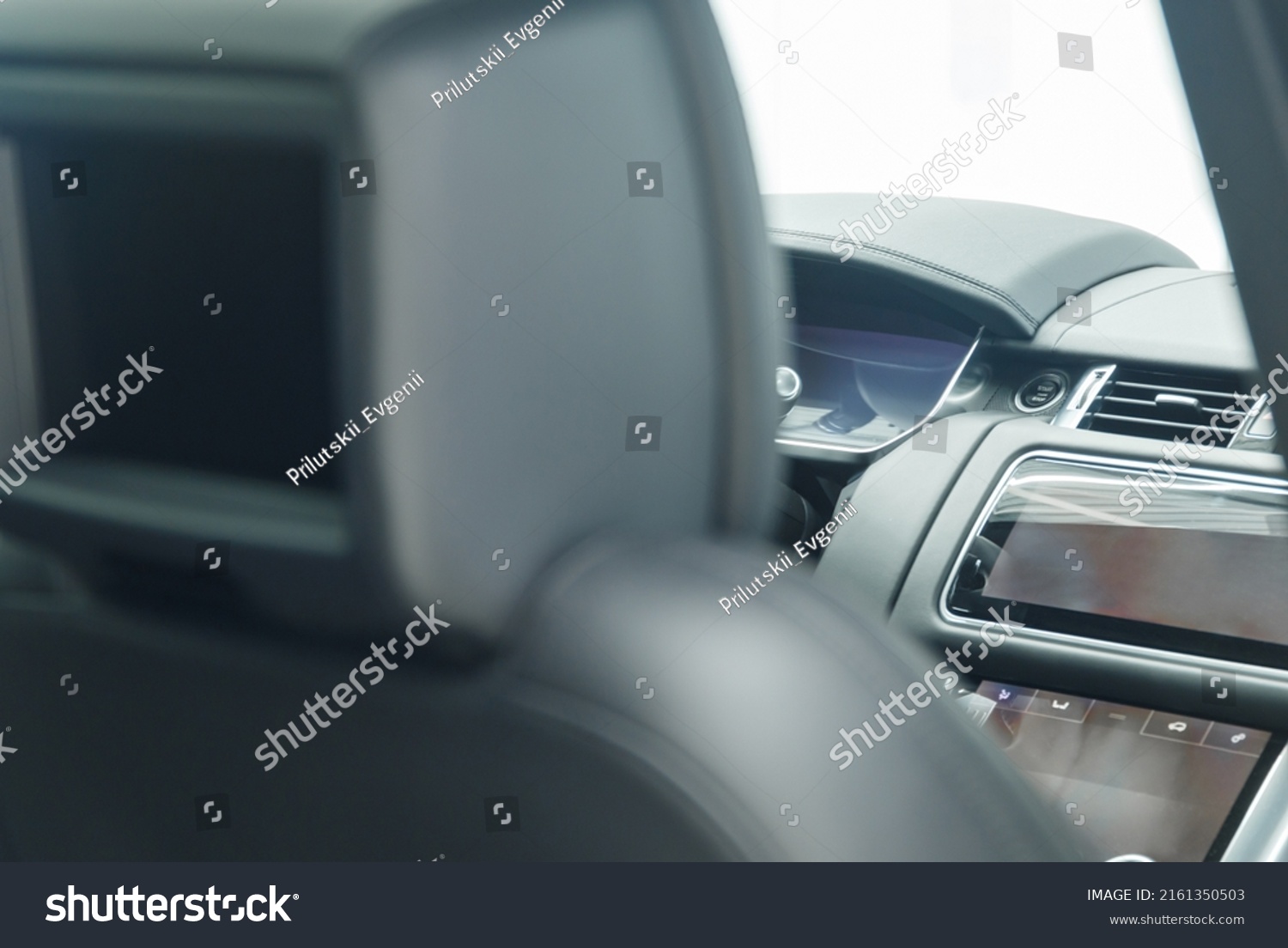 Car Inside View Back Seat Car Stock Photo 2161350503 | Shutterstock