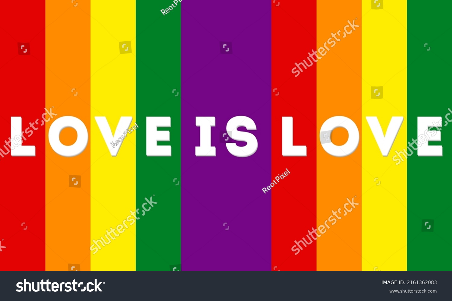 Lgbtq Pride Month June Every Year Stock Vector (Royalty Free