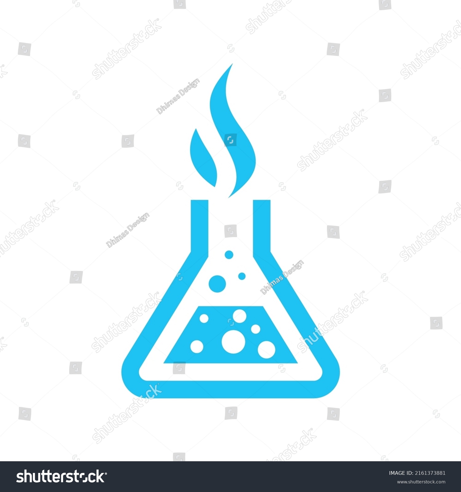 Science Lab Vector Logo Design Template Stock Vector (Royalty Free ...