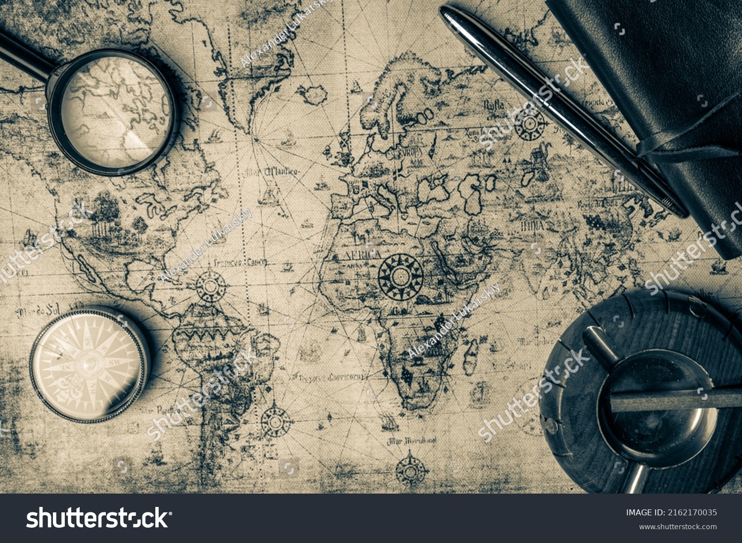 Retro Old Map Background Texture Stock Photo 2162170035 Shutterstock   Stock Photo Retro Old Map Background Texture 2162170035 