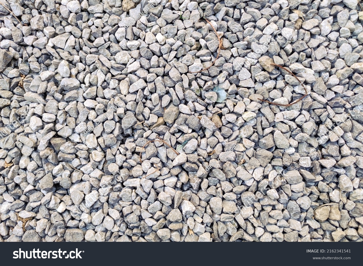 Small Gravel Road Pebble Background Crushed Stock Photo 2162341541 ...