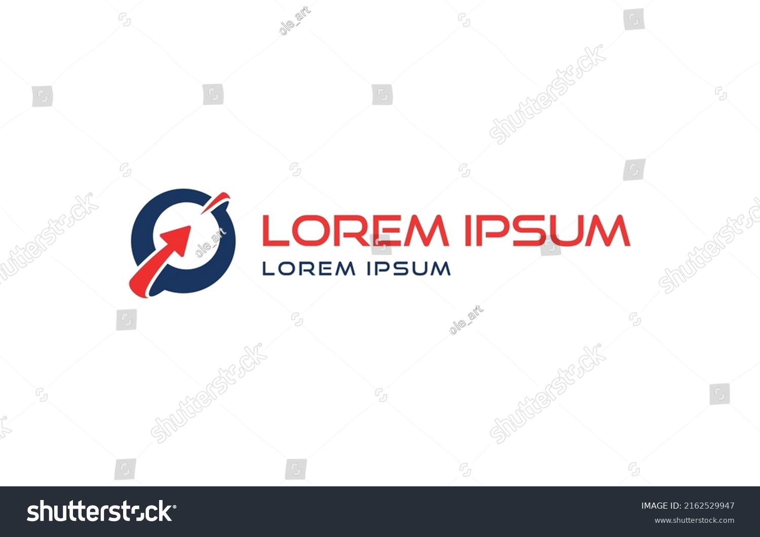 Logo Arrow Circle Stock Vector (Royalty Free) 2162529947 | Shutterstock