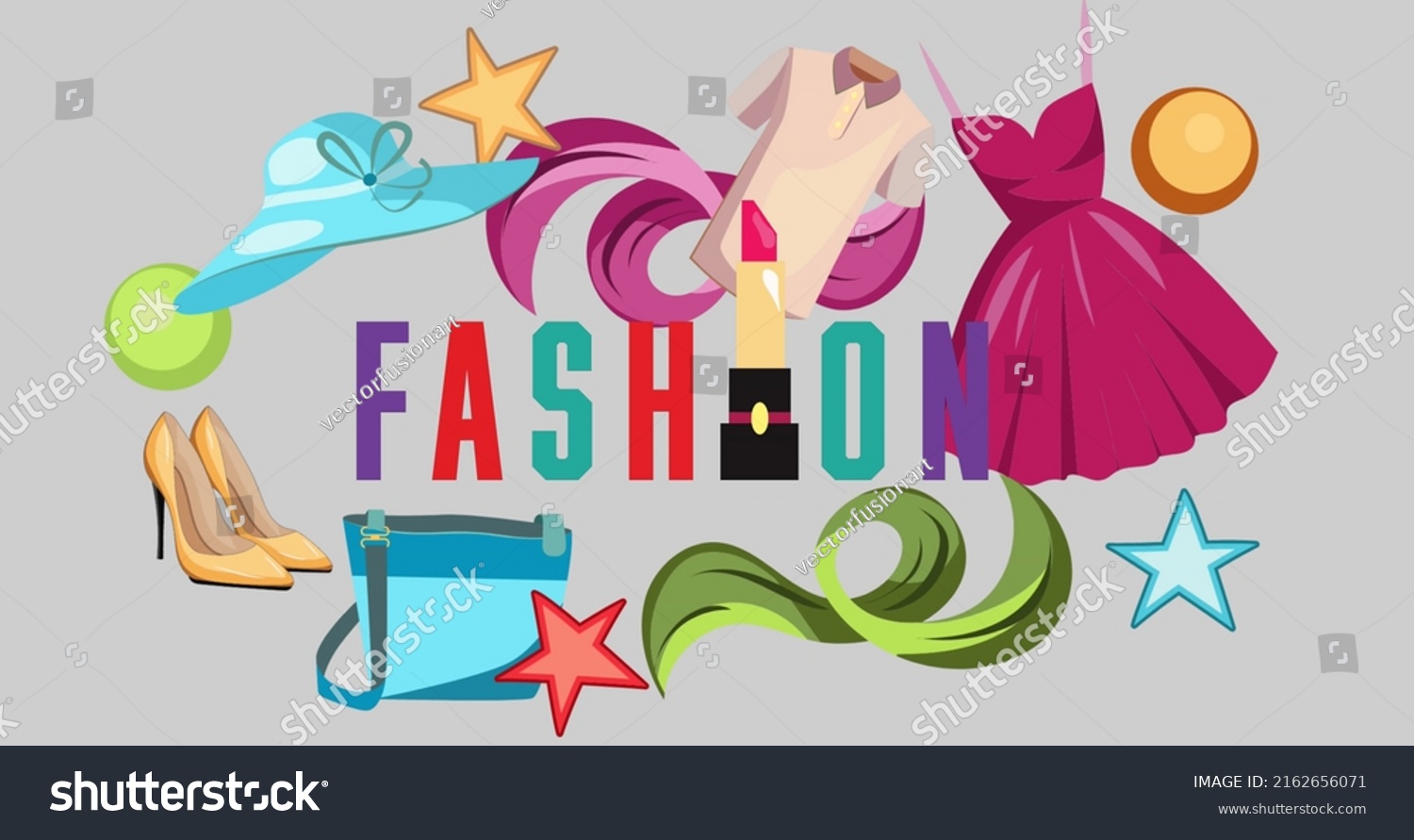 869 Fashion clothes montage Stock Illustrations, Images & Vectors ...