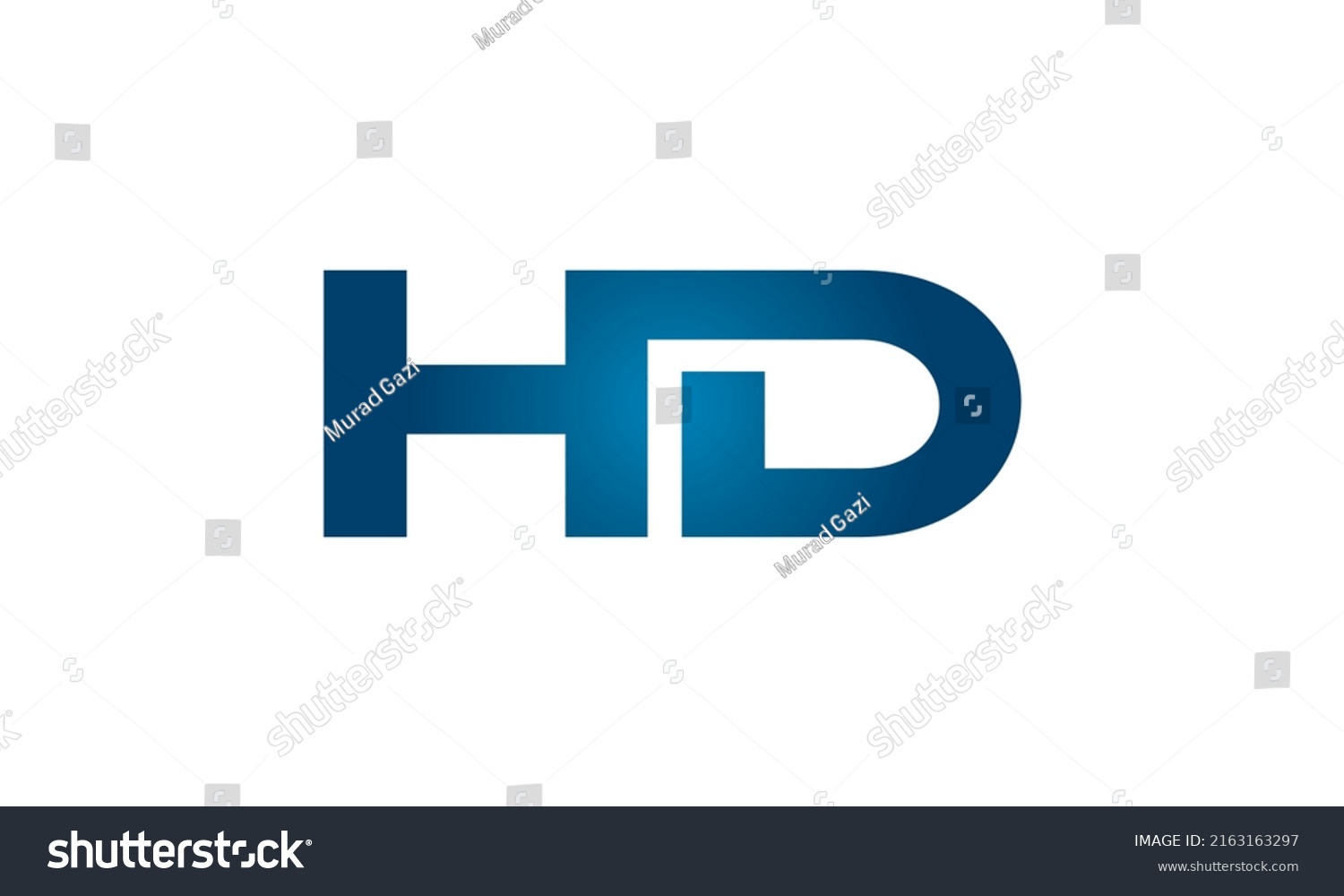 Hd Linked Letters Logo Icon Stock Vector (Royalty Free) 2163163297 ...