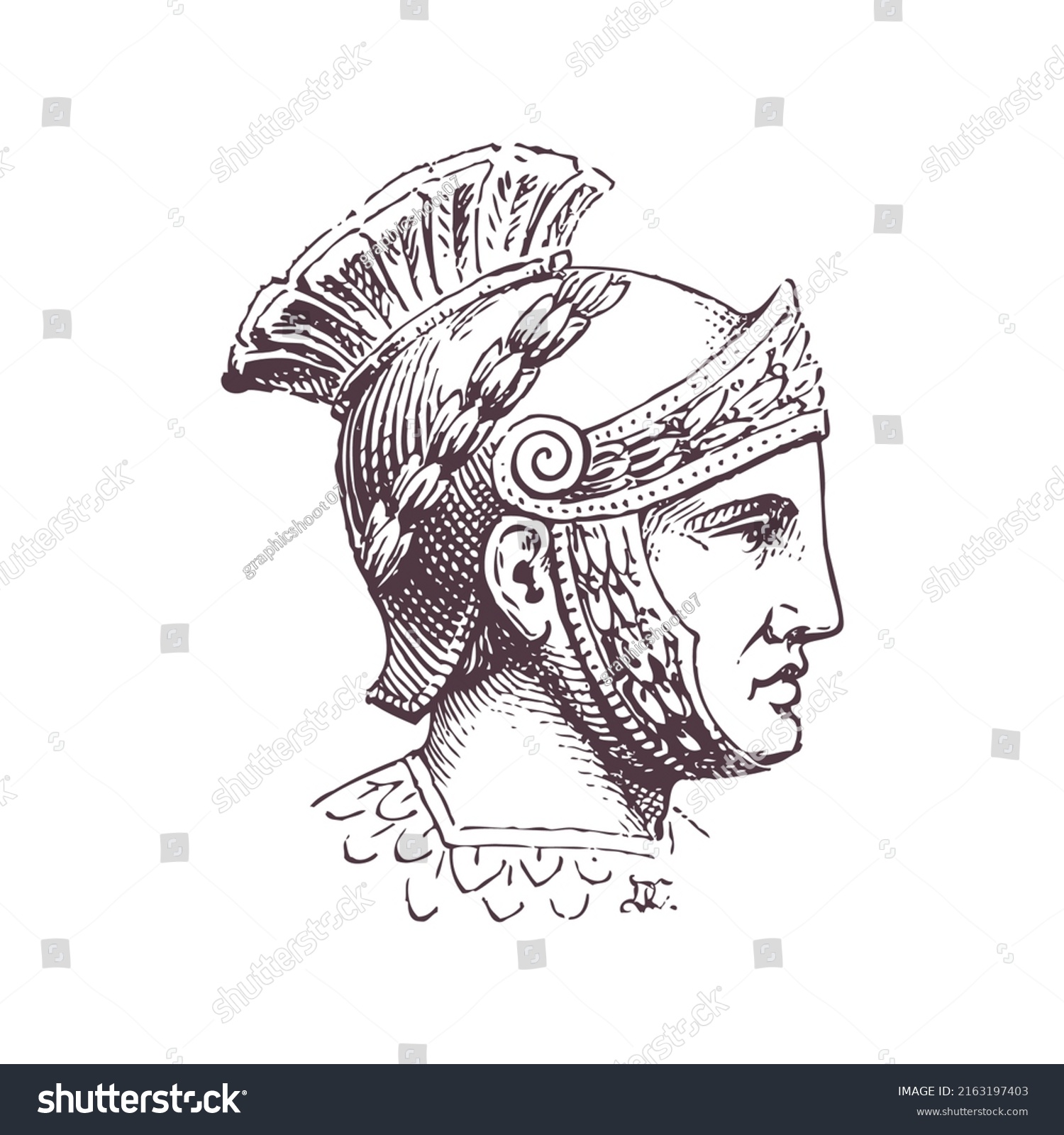 Ancient Greek Roman Elements Design Pattern Stock Vector (Royalty Free ...