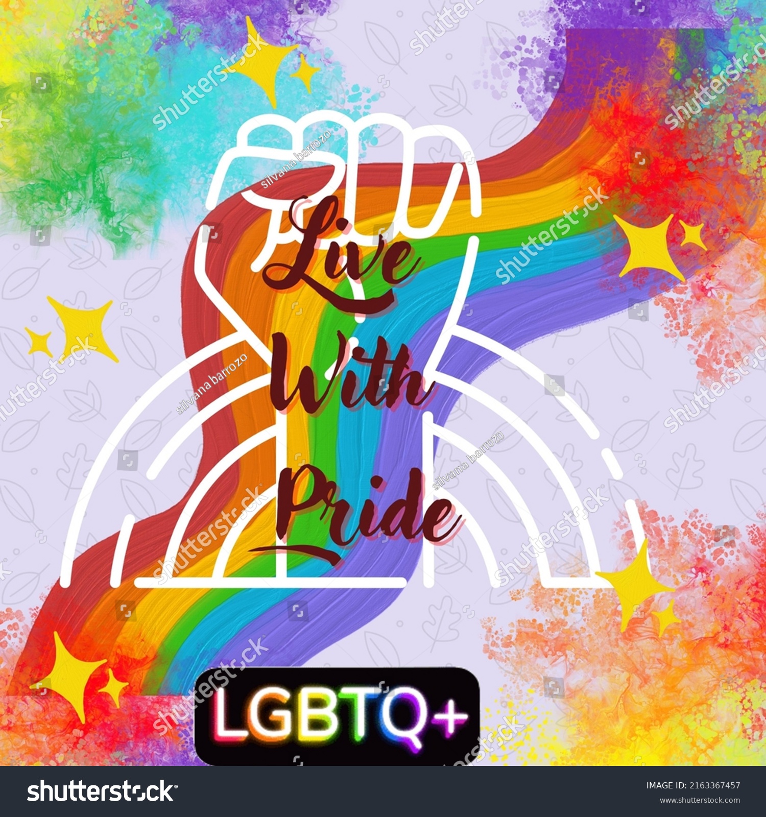 June Lgbtqia Pride Month Stock Illustration 2163367457 Shutterstock