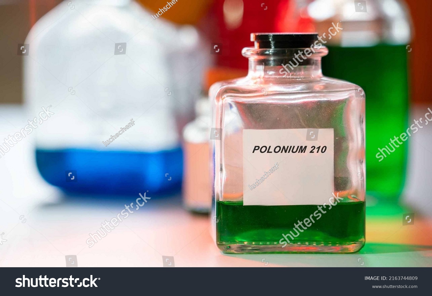 Polonium 210 Polonium 210 Hazardous Chemical Stock Photo 2163744809   Stock Photo Polonium Polonium Hazardous Chemical In Laboratory Packaging 2163744809 