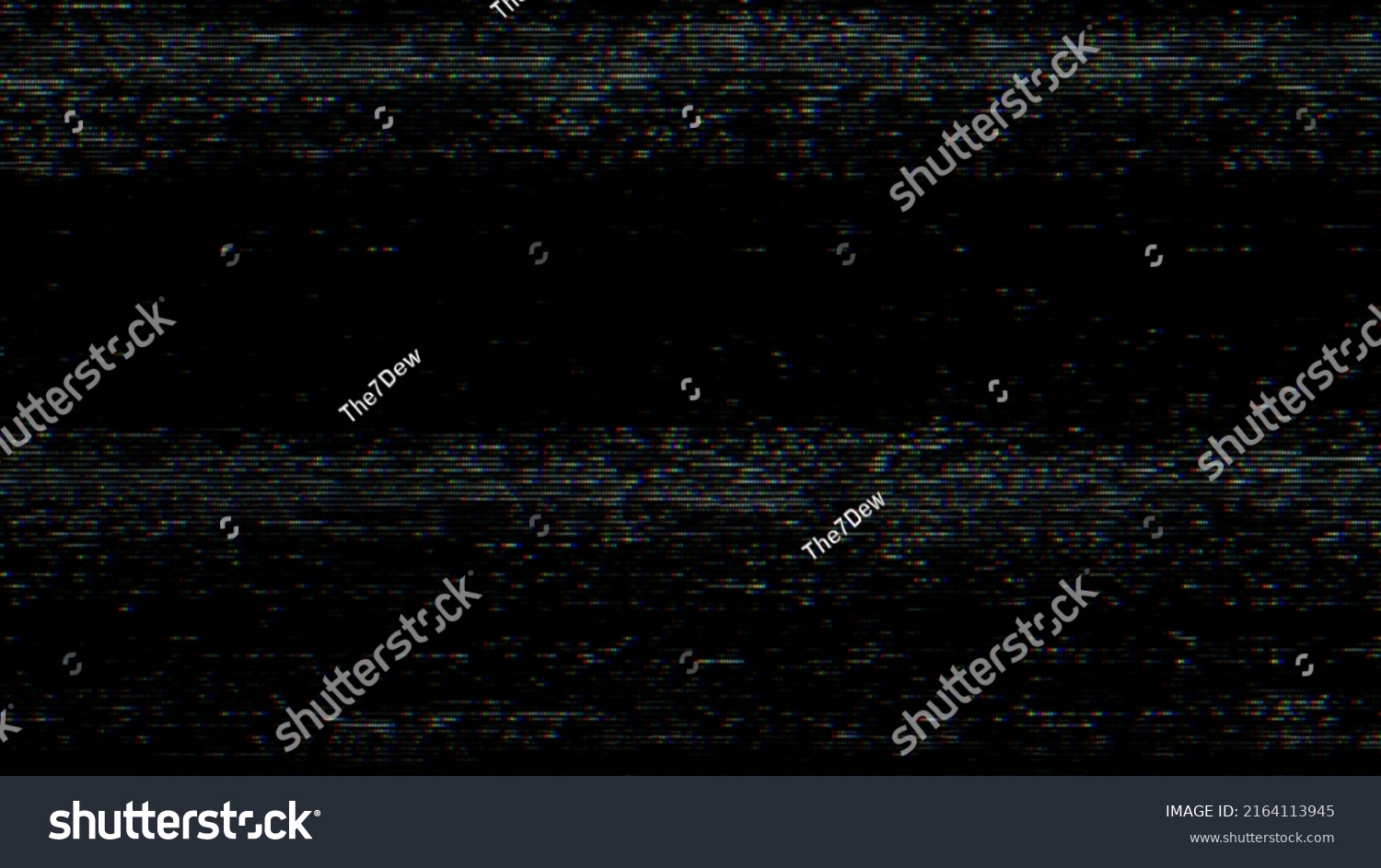 Glitch Noise Static Television Vfx Pack Stock Illustration 2164113945 ...