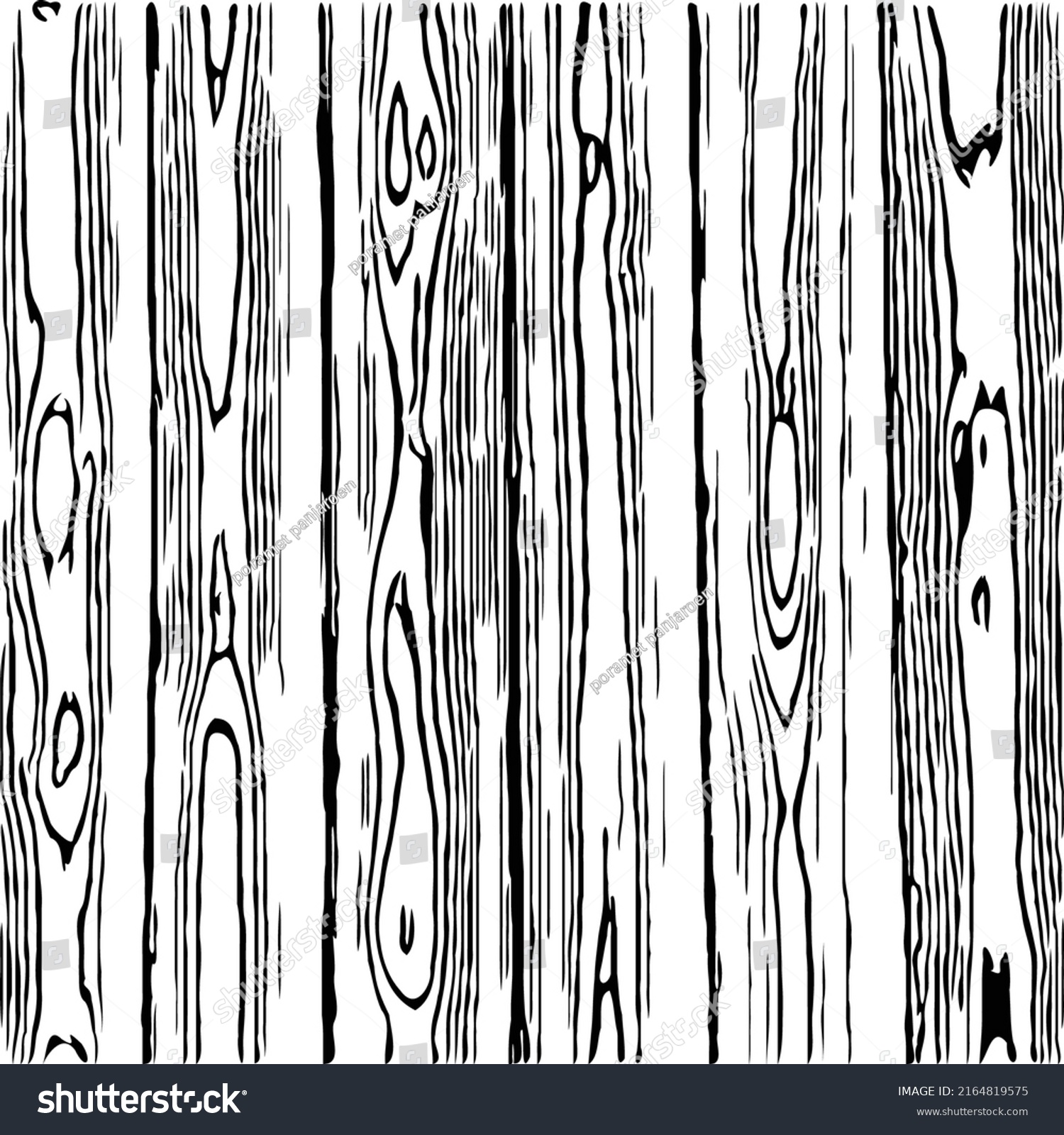 Wood Lines Pattern Texture Illustration Drawing Stock Vector Royalty Free