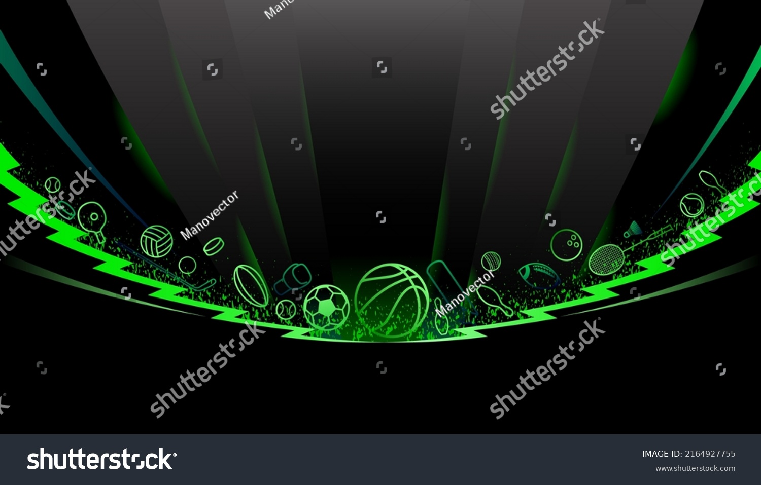 Sports Background Design Abstract Futuristic Template Stock Vector ...