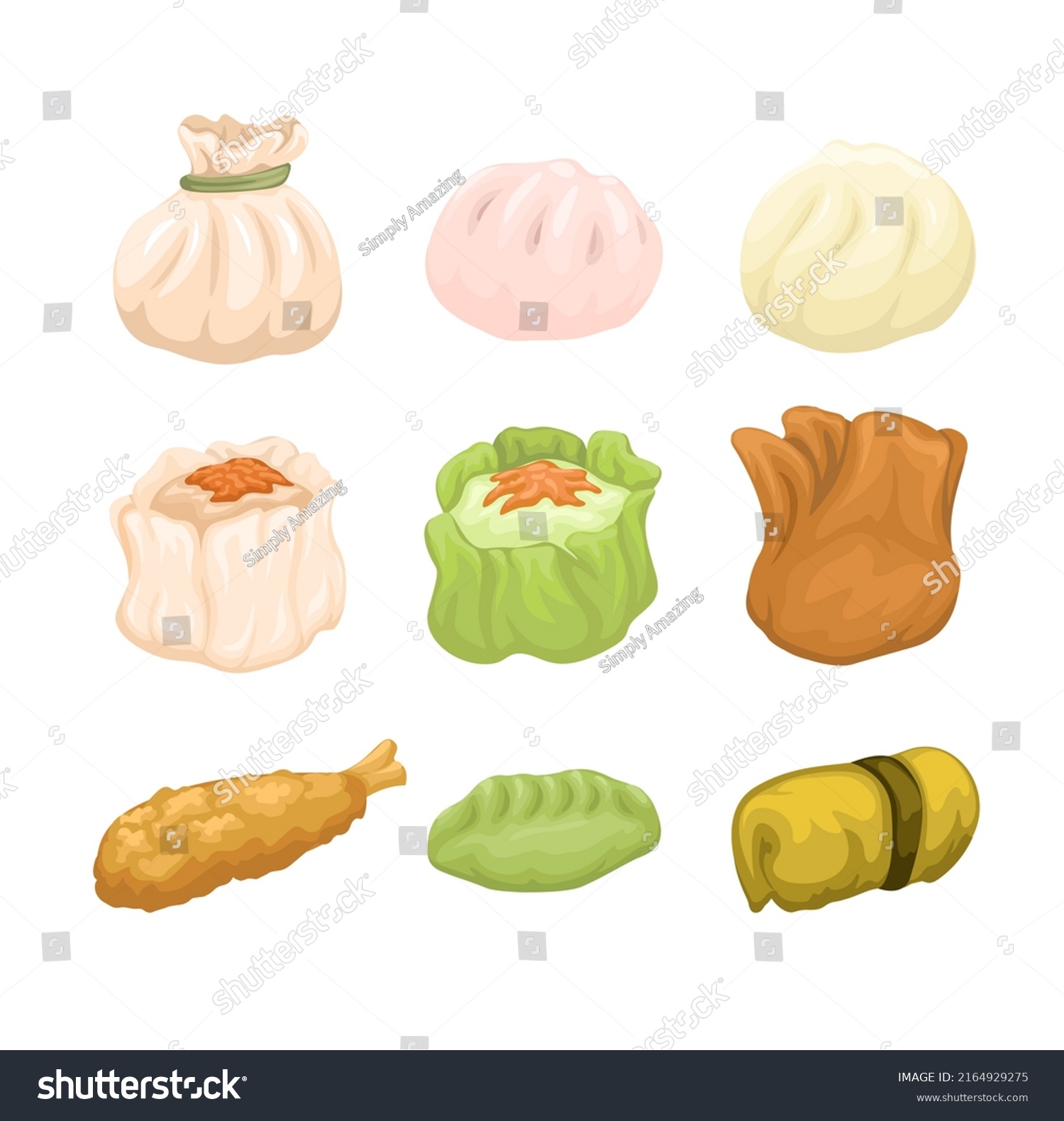 46 Siomai Stock Vectors Images And Vector Art Shutterstock