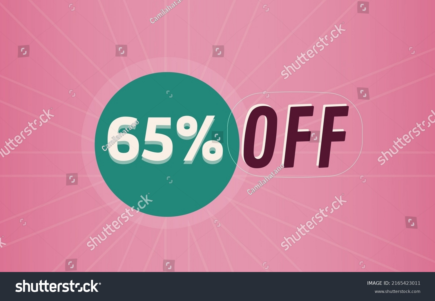 65-percent-off-banner-floating-balloon-stock-illustration-2165423011