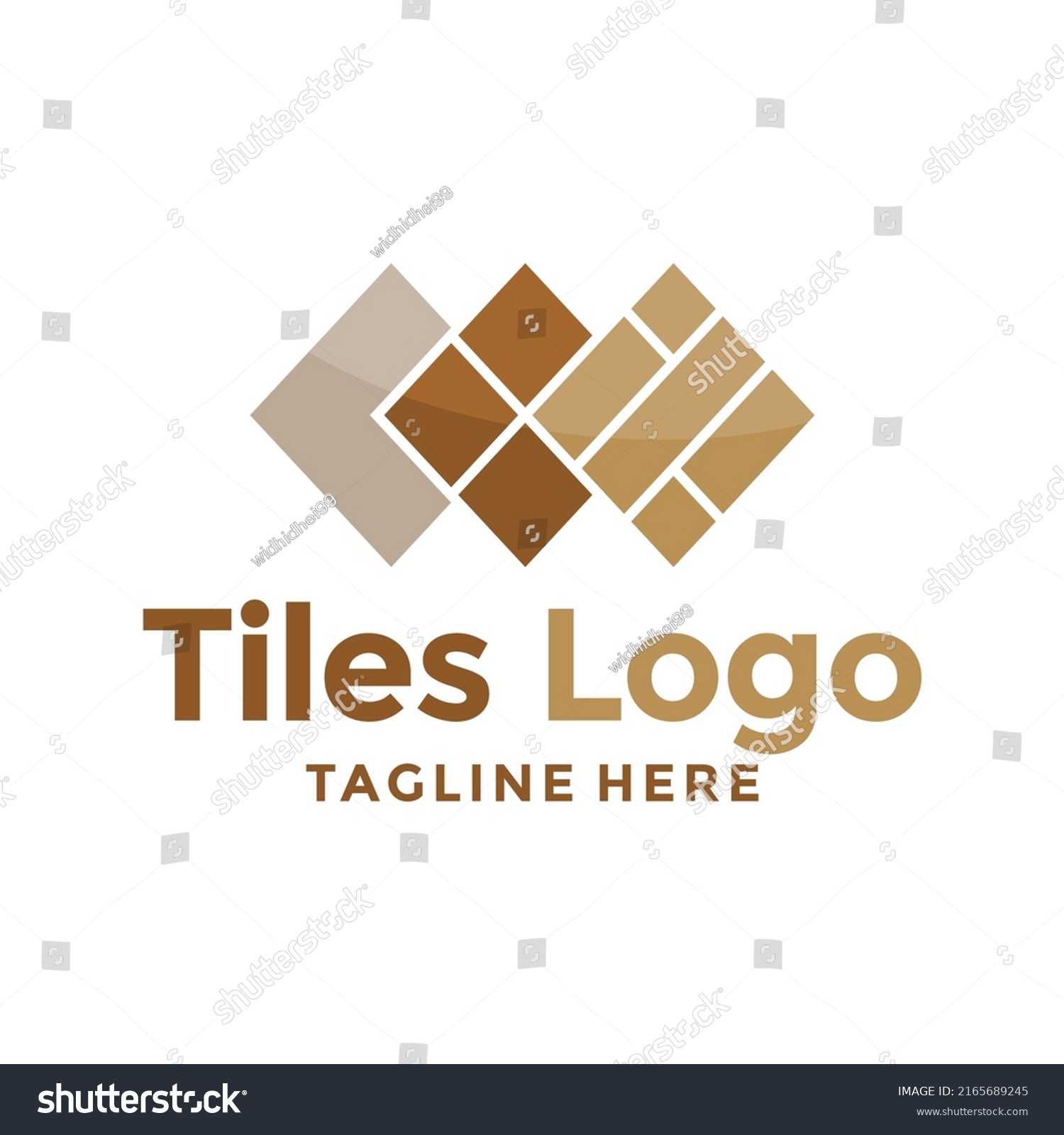 Tiles Flooring Logo Design Creative Stock Vector (Royalty Free ...