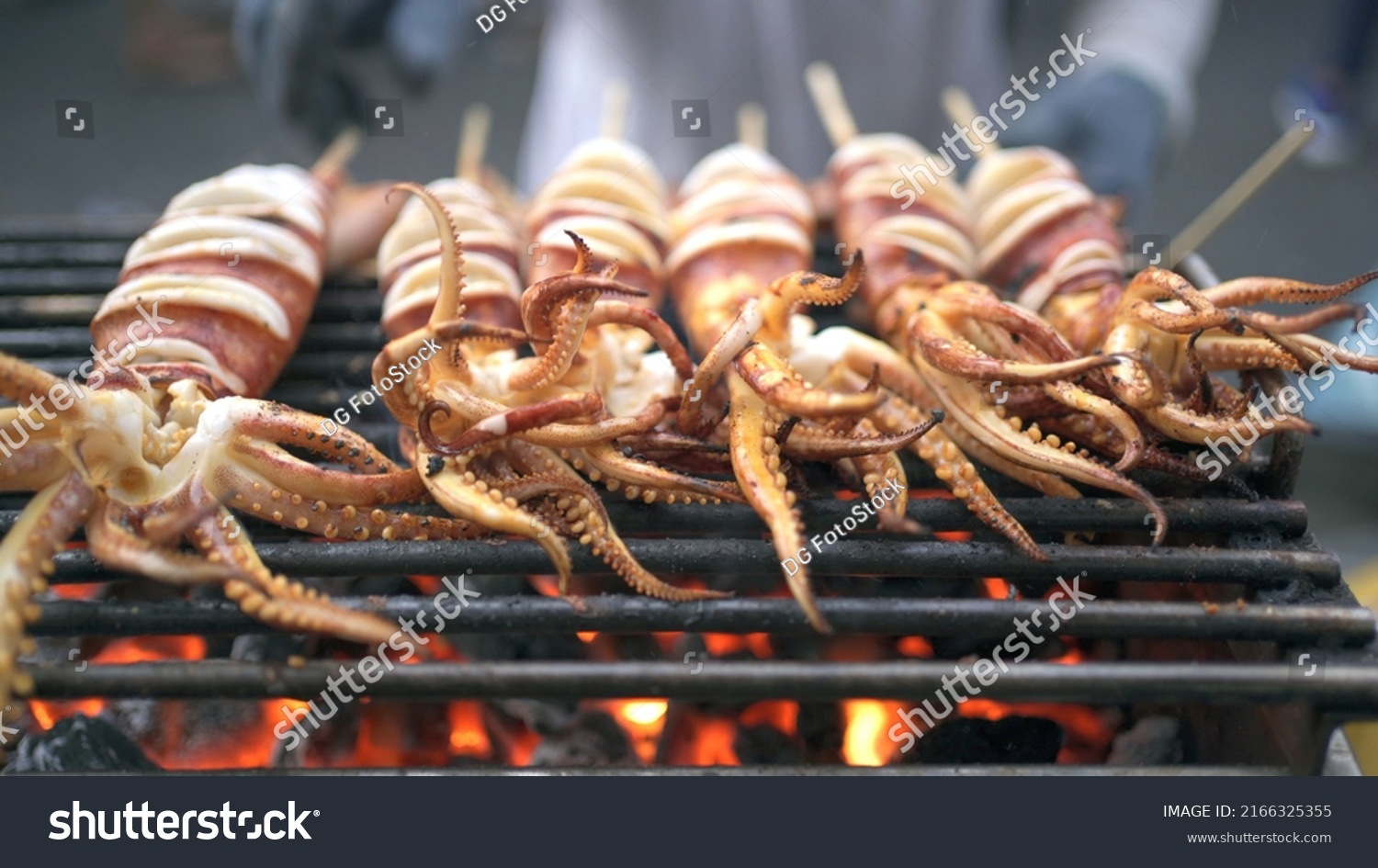 Asian Street Food Bangkok Thailand Unrecognizable Stock Photo ...