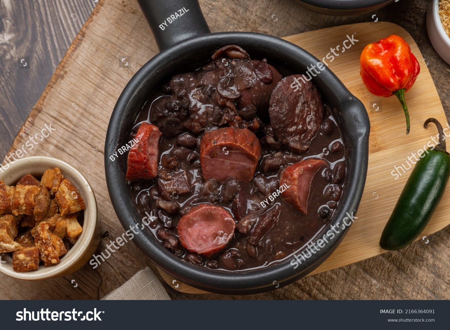 Feijoada Typical Traditional Brazilian Cuisine Stock Photo 2166364091 ...