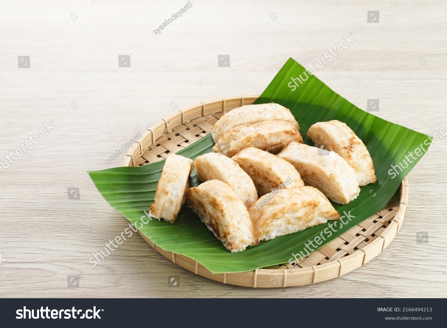 Kue Pancong Gandos Bandros Indonesian Traditional Stock Photo Shutterstock