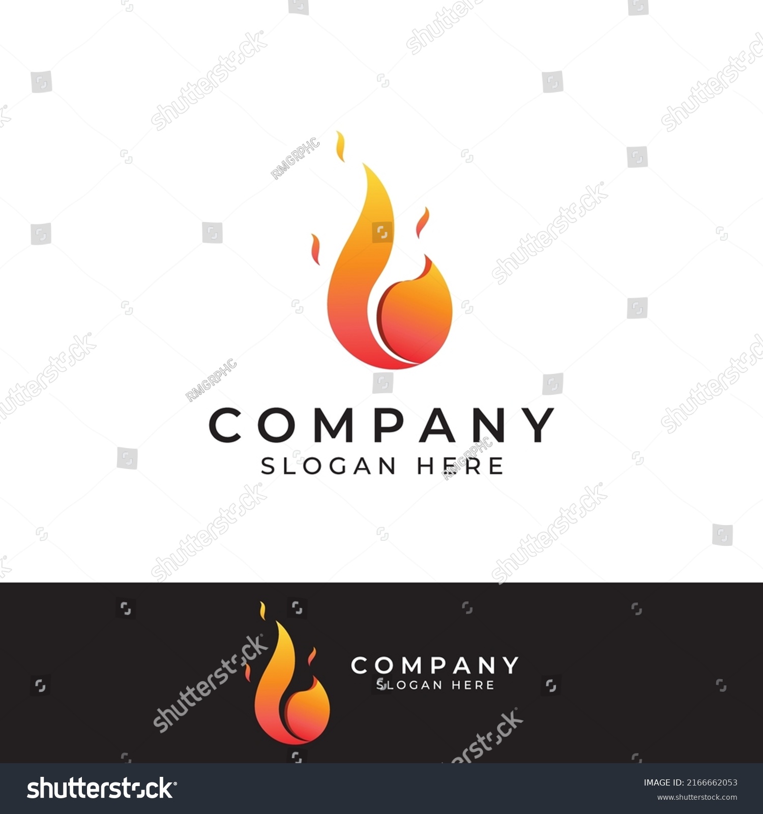 Fire Flame Logo Fireball Logo Embers Stock Vector (Royalty Free ...