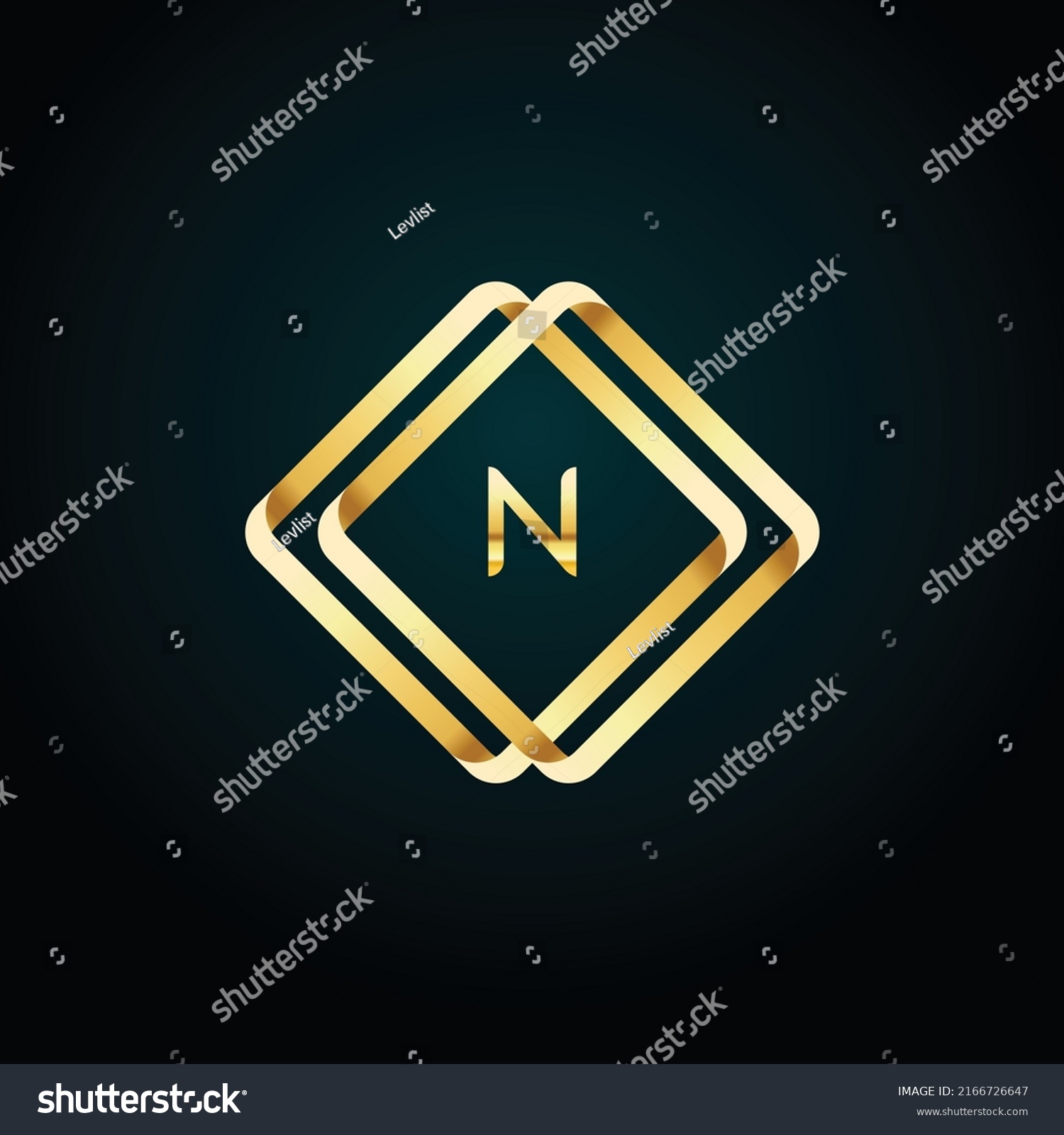 Premium Luxury Vector Elegant Gold Font Stock Vector (Royalty Free ...