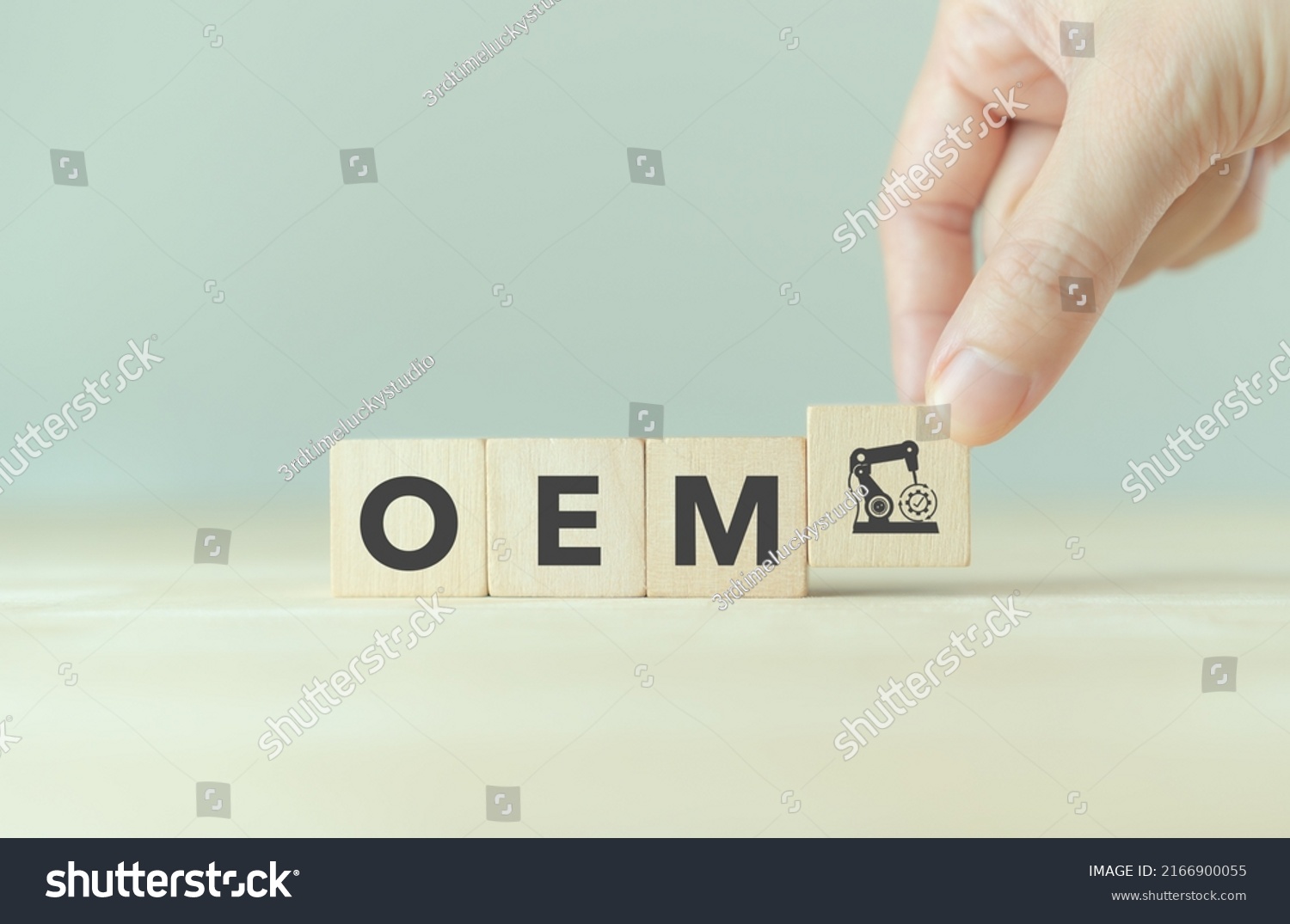 Oemoriginal Equipment Manufacturer Concept Business Model Stock Photo ...