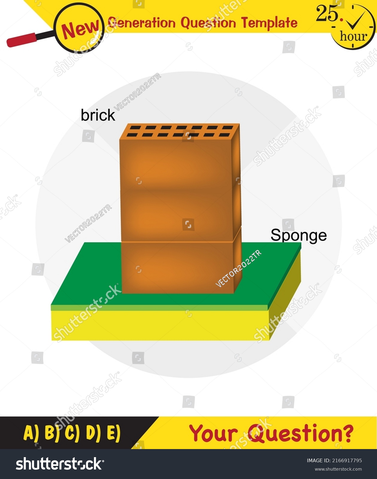 Vektor Stok Pressure Solids Different Solid Pressure Examples (Tanpa ...