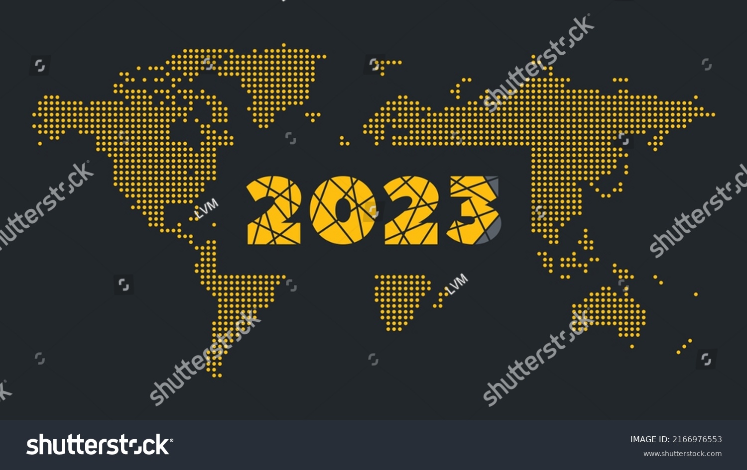 Stock Vector  Year Vector Icon World Map Background Element For Business Web Design Infographic New Year 2166976553 