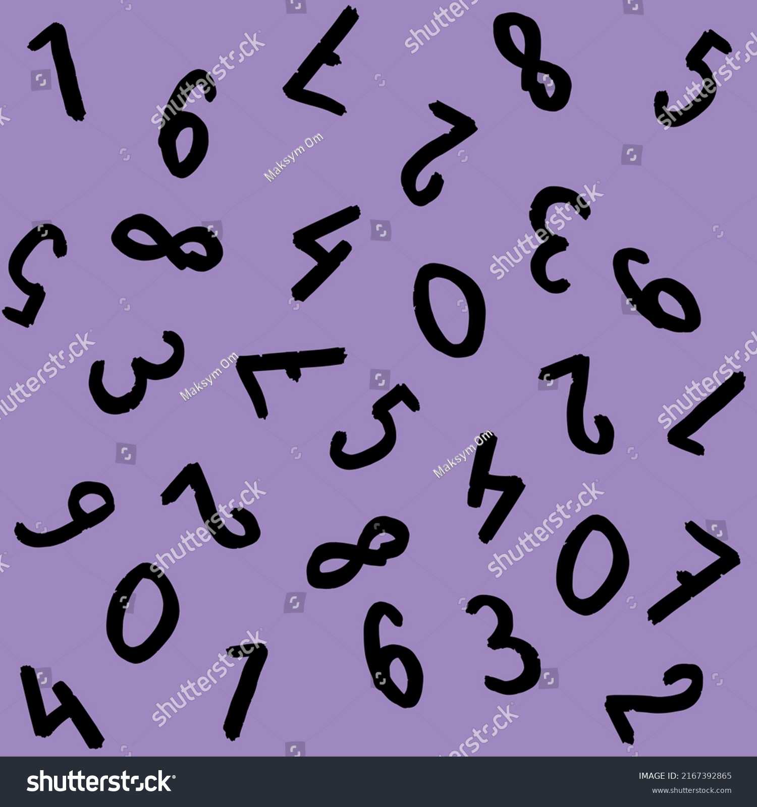 Template Image Keyboard Symbols Set Numbers Stock Illustration ...