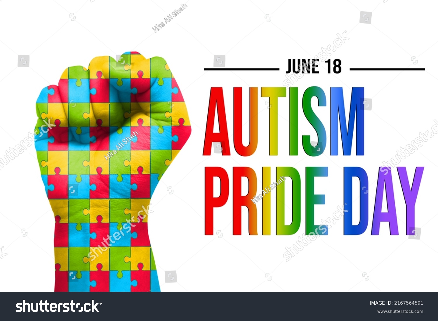 Autistic Pride Day Pride Celebration Autistic Stock Illustration 2167564591 Shutterstock 6688