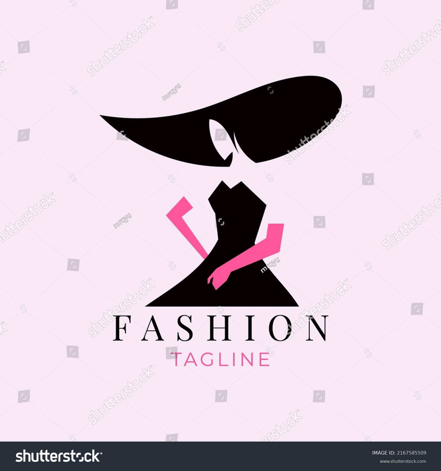 Beauty Fashion Female Logo Premium Vector Stock Vector (Royalty Free ...