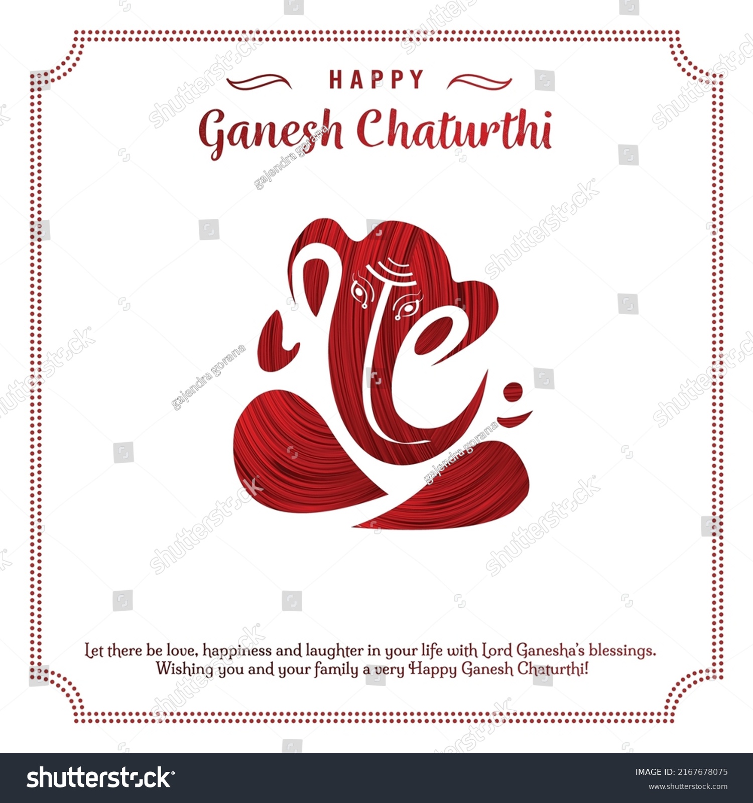 Illustration Lord Ganpati Low Poly Background Stock Vector (Royalty ...