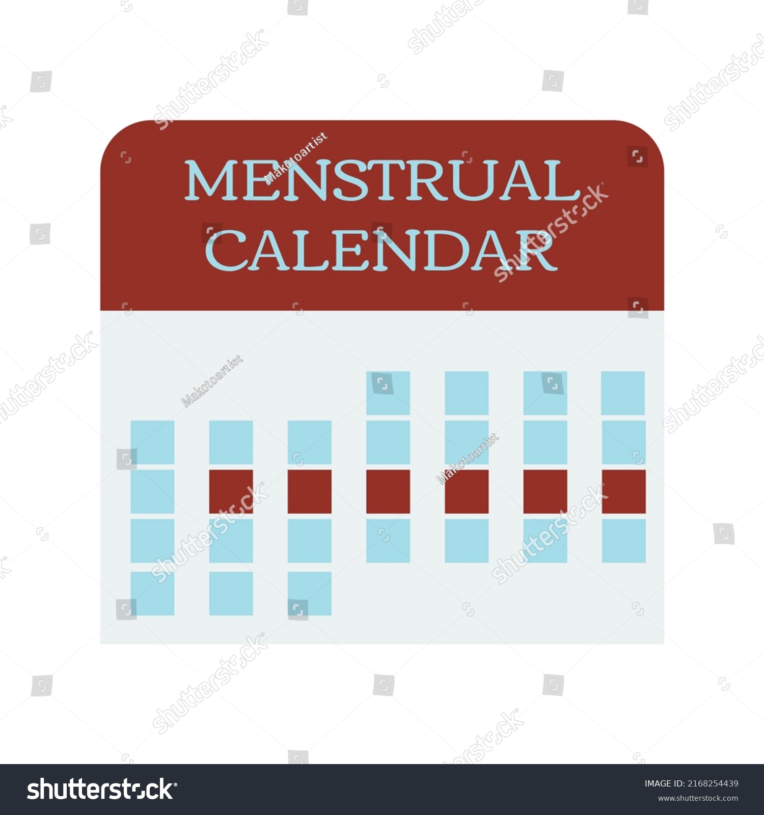 Menstruation Modern Flat Vector Cartoon Set Stock Vector Royalty Free 2168254439 Shutterstock 9803