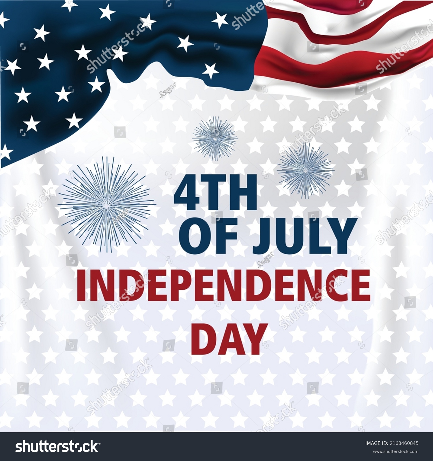 Background Independence Day Usa Stock Vector (Royalty Free) 2168460845 ...