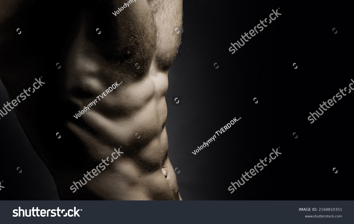 Sexy Sport Muscle Fit Guy Stripped Stock Photo Shutterstock