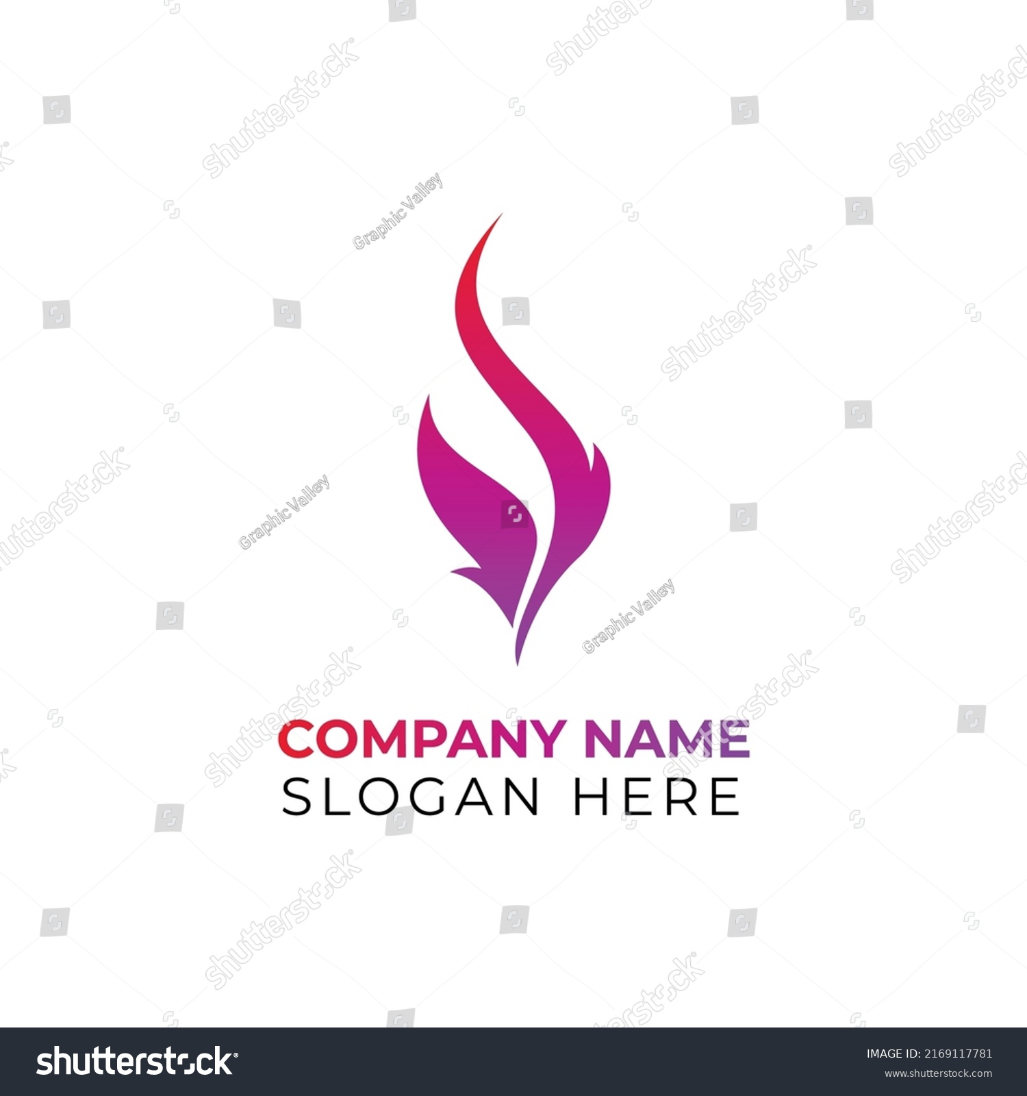 Eagle Feather Logo Vector Illustration Design Stock Vector (Royalty ...