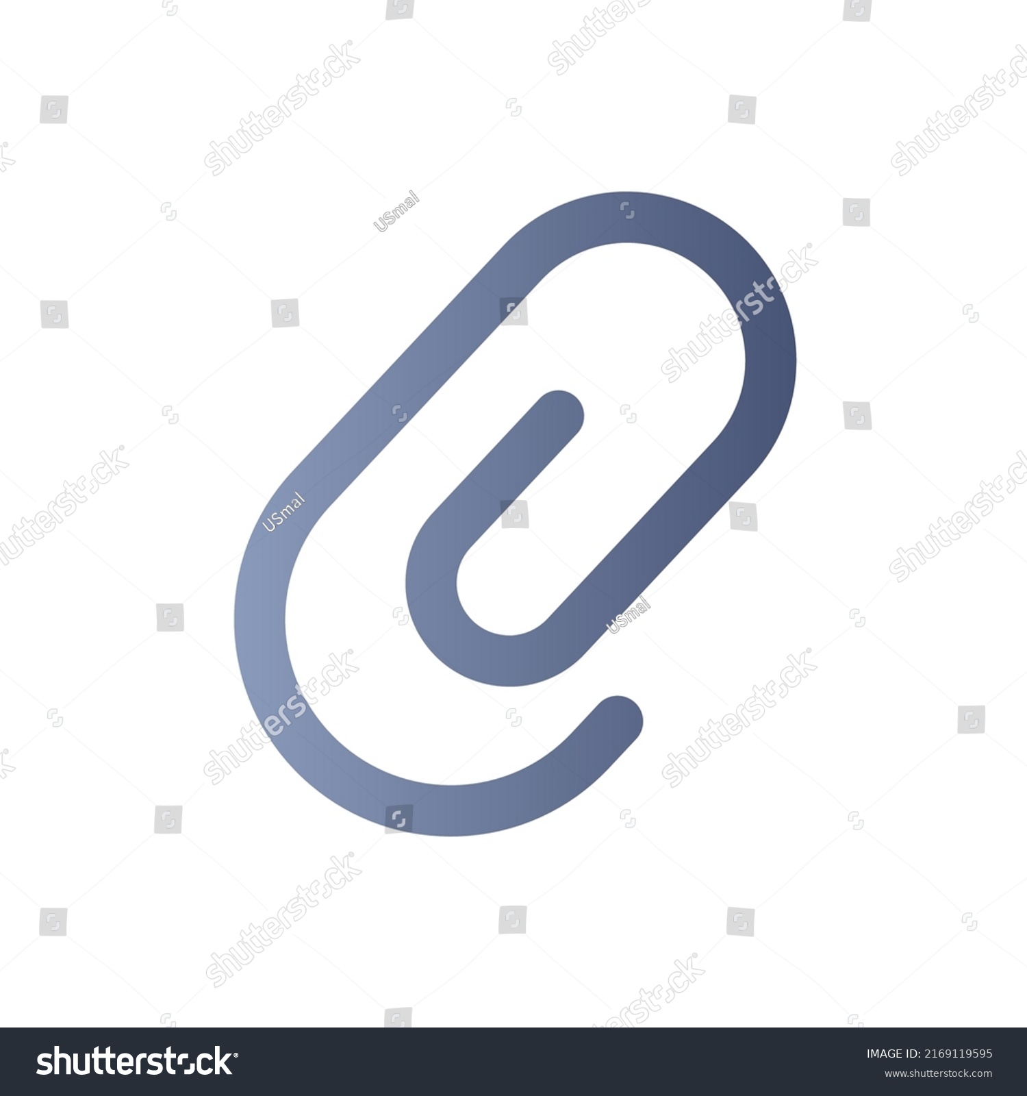 Hyperlink Icon Transparent Blue Color Vector Stock Vector (Royalty Free ...