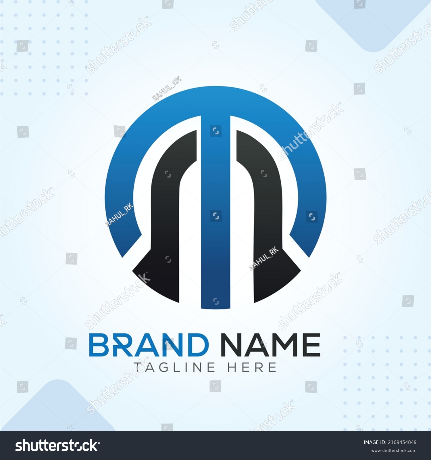 Tn Tno Modern Creative Premium Logo Stock Vector (Royalty Free ...