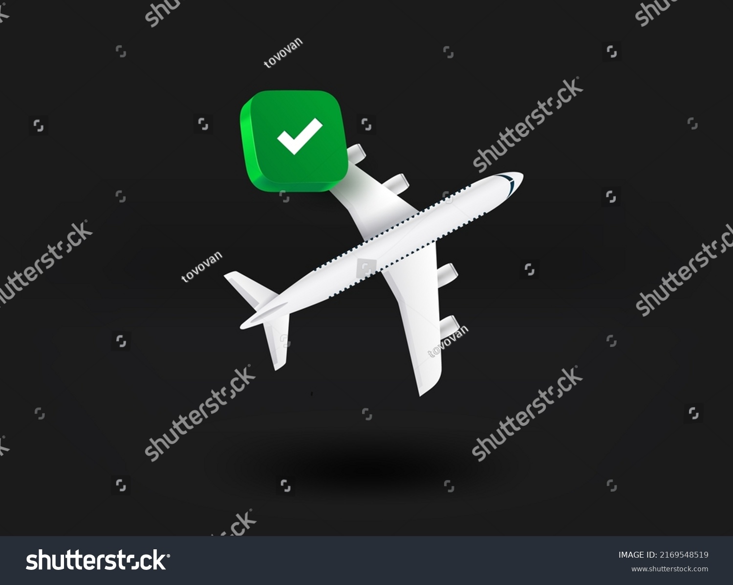 plane mark