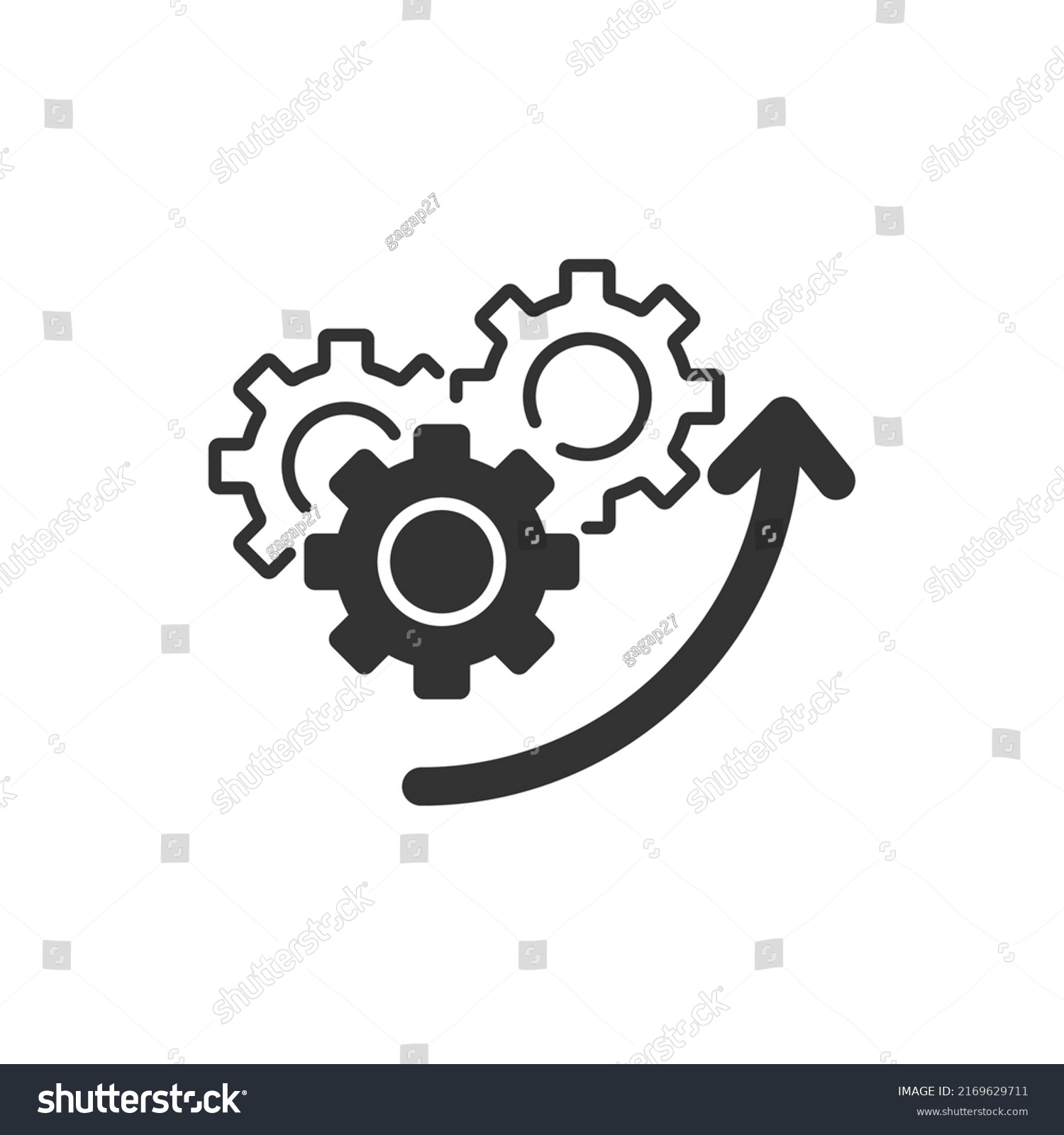 Optimization Icons Symbol Vector Elements Infographic Stock Vector ...