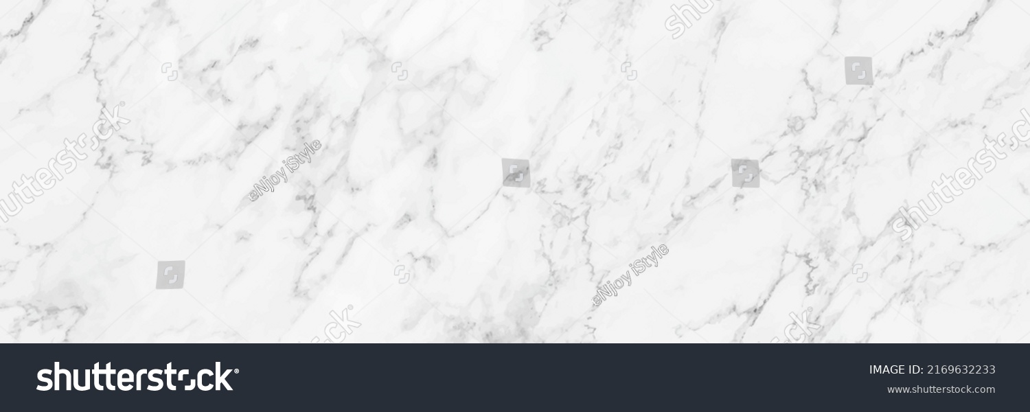 Horizontal Elegant White Marble Texture Backgroundvector Stock Vector Royalty Free 2169632233 