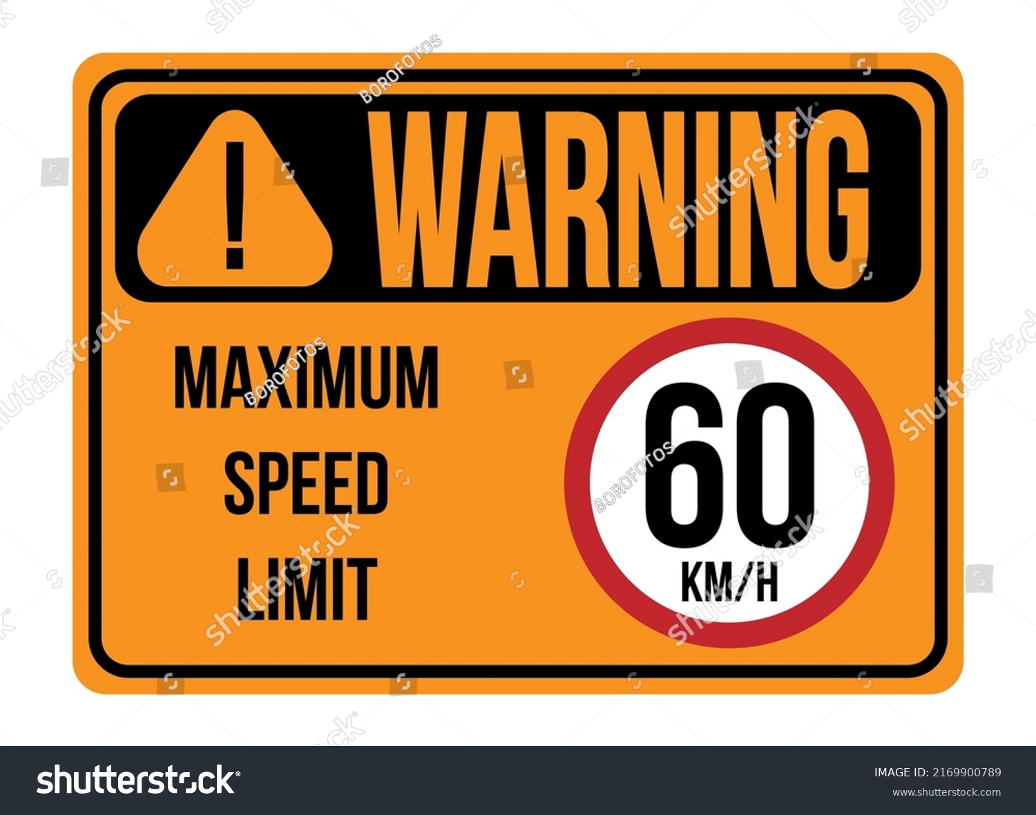 warning-60km-h-maximum-speed-limit-stock-vector-royalty-free