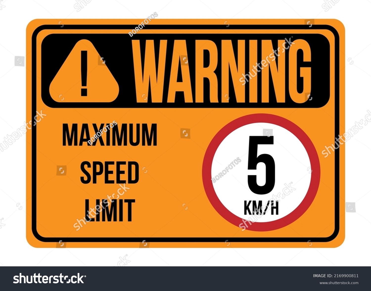 Advertencia De 5 Km H L mite Vector De Stock libre De Regal as advertencia-de-5-km-h-l-mite-vector-de-stock-libre-de-regal-as